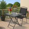 BRUBAKER Gartentisch Bergamo - 58 x 58 cm Balkontisch Produktbild-Vorschau 9
