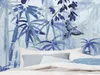 Komar Vlies Fototapete - Blue Jungle - Größe: 300 x 280 cm Produktbild-Vorschau 4
