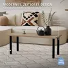 ML-Design Set di 4 gambe per tavolo I-Design 42 cm Nero Anteprima dell’immagine prodotto 4
