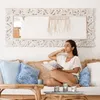 Relaxdays Set de bougeoirs avec plateau et pierres, 50,5 Voir les images du produit 3