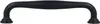 A black cabinet handle is shown against a white background. Produktbild-Vorschau