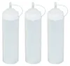 3 Stück transparente Quetschflaschen 0,76 Liter Produktbild-Vorschau 1