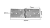 Set 10 tlg. Kistenband 150x50mm Kistenbänder Tischband Produktbild-Vorschau 4