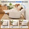 FLEXISPOT Mochi Pro Zero-Wall XXL Elektrischer Relaxsessel, Produktbild-Vorschau 4
