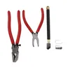 A set of glass cutting tools arranged on a white background. Produktbild-Vorschau