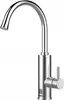 A studio shot of a silver instantaneous water heater faucet. Anteprima dell’immagine prodotto