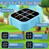 Tic Tac Toe Elektronisch Tic-Tac-Toe Bolt Spiel, Produktbild-Vorschau 2