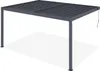 PIANA 4x3m graue bioklimatische Anlehnpergola aus Aluminium Produktbild-Vorschau 6