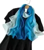 INF Schimmernder Schal: Eleganter Perlen-Chiffon-Schal Blau Produktbild-Vorschau 1