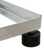 PremiumX SAT Balkonständer 4x50x50cm Stahl 1m Mast Produktbild-Vorschau 3