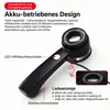 60-fache Schmucklupe –LED- und UV-Licht, Ringlupe für Produktbild-Vorschau 5