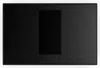 A top-down view of a black induction cooktop with an integrated downdraft ventilation system. Náhled obrázku produktu