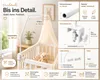 Best for Kids canopy pole | Asta bianca per lettino con Anteprima dell’immagine prodotto 5