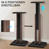 2X Lautsprecherständer Universal, Höhe 65 bis 85, Produktbild-Vorschau 6