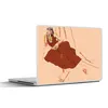 MuchoWow® Laptop Aufkleber Sticker Cover Frau - Abstrakt - Produktbild-Vorschau 1