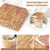 COSTWAY 12 kusů dřevěných měřících podlahových rohoží, 61 x Náhled obrázku produktu 4