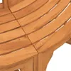 vidaXL Baumbank Halbrund Ø208 cm Massivholz Eukalyptus Produktbild-Vorschau 5