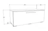 VCM TV Möbel | Lowboard | Fernsehschrank mit breiter Produktbild-Vorschau 5