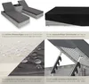 A collage of images showcasing rattan sun loungers and their features. Náhled obrázku produktu