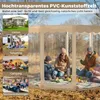 COSTWAY Transparentes Pop up Zelt, tragbares Wurfzelt für Produktbild-Vorschau 4