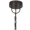 Industrialna Lampa Wisząca, 25 W, Czarna, Okrągła, 30 Cm, Podgląd zdjęcia produktu 5