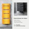 doporro Radiateur de Salle de Bain Sèche-Serviette 120x50cm Voir les images du produit 3