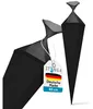 itenga Bastelschultüte mit Verschluss SCHWARZ 6eckig 85cm Produktbild-Vorschau 3