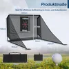 Golfnetz Übungskäfig Trainingsnetz 3x2x3m mit Zielscheibe  Produktbild-Vorschau 10