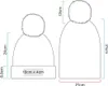 Beechfield B459 | Bonnet Ombré - Couleur : Black/Light Grey Voir les images du produit 4