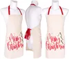 BRUBAKER Tablier Merry Christmas - Tablier de cuisine Noël Voir les images du produit 5