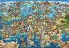 Eurographics Puzzle verrückte Europakarte, 2000 Teile, 68 x Produktbild-Vorschau 2