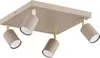 KAR-LIGHTING Deckenstrahler 4-flammig Beige/Ecru aus Metall Produktbild-Vorschau 1