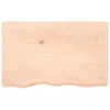 vidaXL Wandregal 80x50x(2-6) cm Massivholz Eiche Produktbild-Vorschau 4