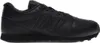A black New Balance sneaker shown from the side. Voir les images du produit