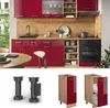 Apothekerschrank Vicco R-Line Rot Hochglanz 30 cm , AP Produktbild-Vorschau 4