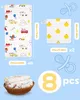 Set mit 8 Spucktüchern für Babys, 50 x 25 cm. Babytücher Produktbild-Vorschau 2