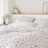 elegante Bettwäsche-Garnitur Mako-Jersey Petals Farbe Produktbild-Vorschau 1
