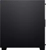 Side view of a black computer case. Produktbild-Vorschau