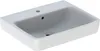 Geberit Renova Plan Waschtisch, 60x48cm, Modernes eckiges Produktbild-Vorschau 1
