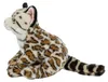 Kuscheltier Ozelot sitzend 27 cm braun/beige Plüschkatze Produktbild-Vorschau 2
