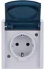 Busch-Jaeger 2083-0-0817, CEE 7/3, Modrá, Bílá, IP44, 250 Náhled obrázku produktu 4