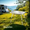 tectake® Aluminium Campingtisch Tina faltbar 90 x 52 x 47 - Produktbild-Vorschau 5