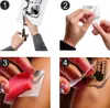 Tattoo Gesicht Skelett Knochen Halloween Produktbild-Vorschau 8