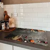 KitchenYeah© Herdabdeckplatte Marmor - Gemüse - Herbst - Produktbild-Vorschau 5