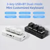 MK321BT 3-Tasten-Mini-Angepasste Tastatur mit mechanischem Produktbild-Vorschau 5