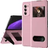 Galaxy Z Fold2 Hülle, Schlank Flip Leder View-Fenster Produktbild-Vorschau 1