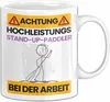 Stand-Up-Paddler Tasse Geschenk Lustiger Spruch Produktbild-Vorschau 1
