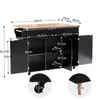 A diagram of a kitchen island with dimensions and details. Produktbild-Vorschau