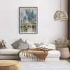 Gerahmtes Poster - Schwarzer Rahmen - London Aquarell Produktbild-Vorschau 7