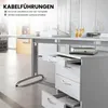 bümö Schreibtisch Serie-B - Nachbildung: Weiß, Größe: Produktbild-Vorschau 6